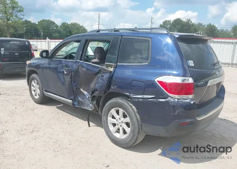 2012 Toyota Highlander z USA, uszkodzony, nr VIN 5TDZA3EH2CS021924